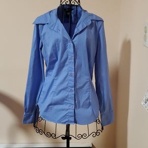 Modal International blue shirt size S